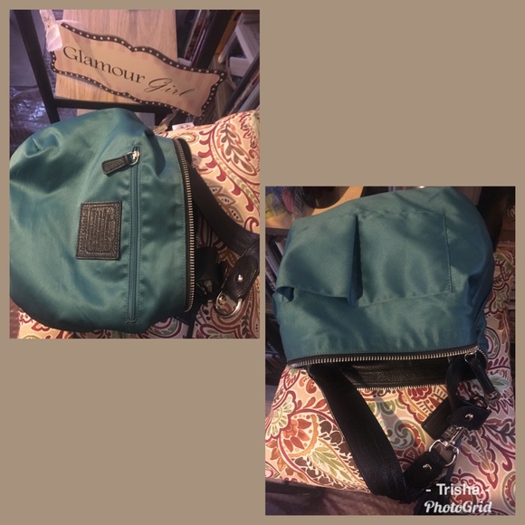 Coach Bags Coach Black Pebble Leather Hobo Shoulder Handbag Black